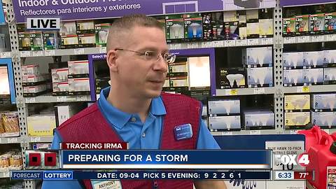 Lowe's helps residents prep for storm