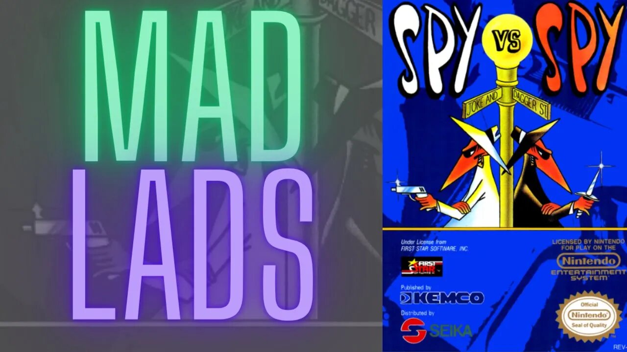 Spy vs Spy (NES) Playthrough- EVERY LEVEL & ESCAPE!! 💣