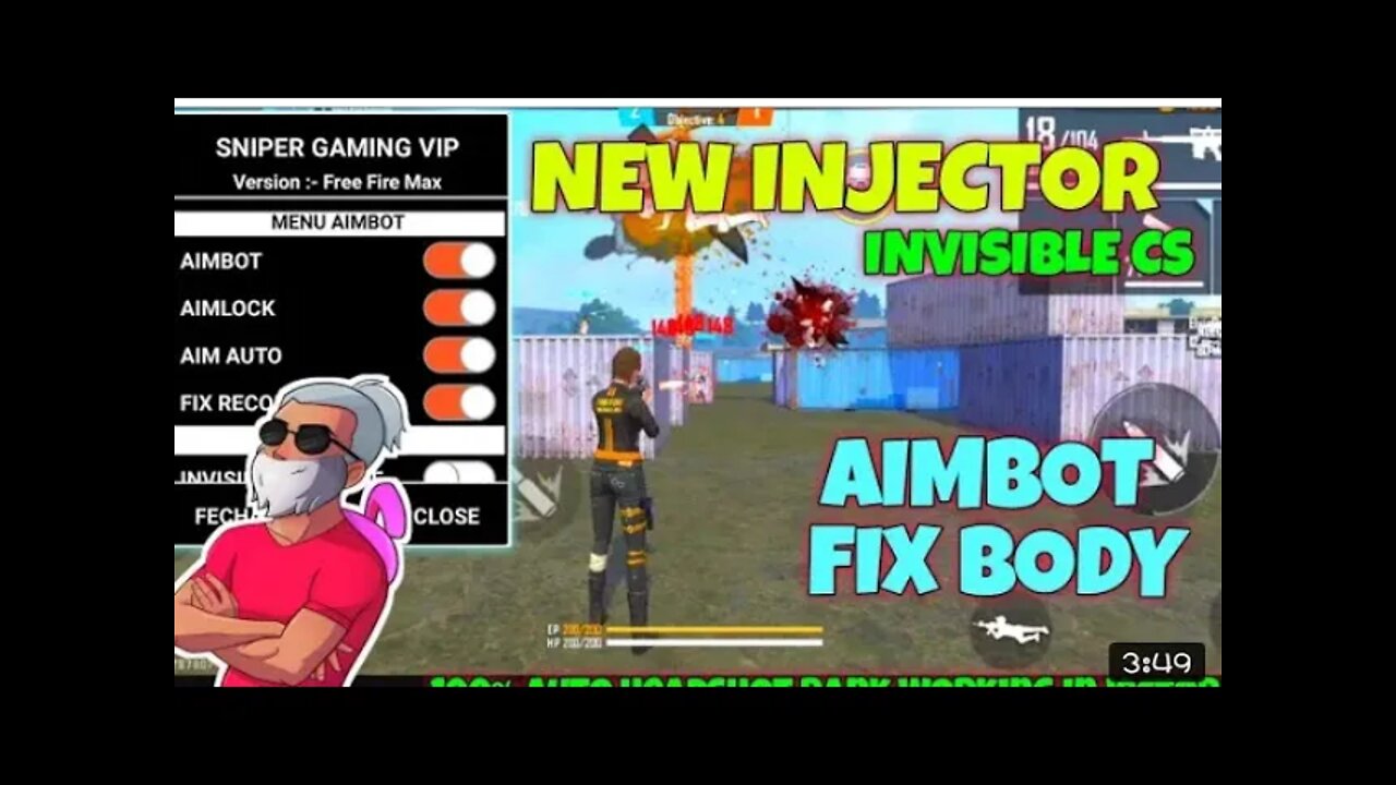 Free Fire Injector Vip 100% Antiban V1.81.2 | Auto Headshot Free Fire Max + Free Fire Injector Ob33