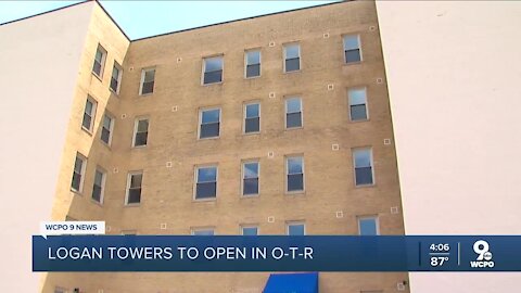 Renovated affordable housing high rise in Over-the-Rhine to reopen as Logan Towers