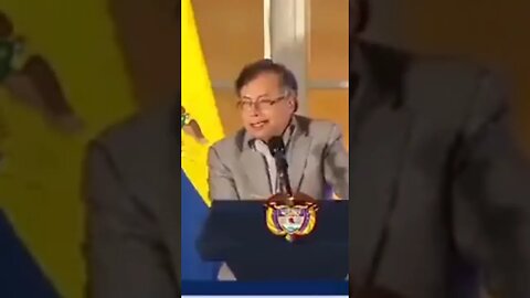 GUSTAVO PETRO EN UN EXTRAÑO E INCOMPRENSIBLE DISCURSO