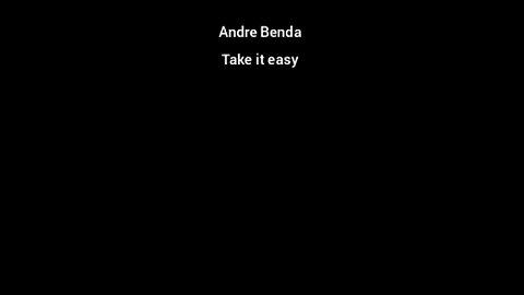 Andre Benda-Take It Easy