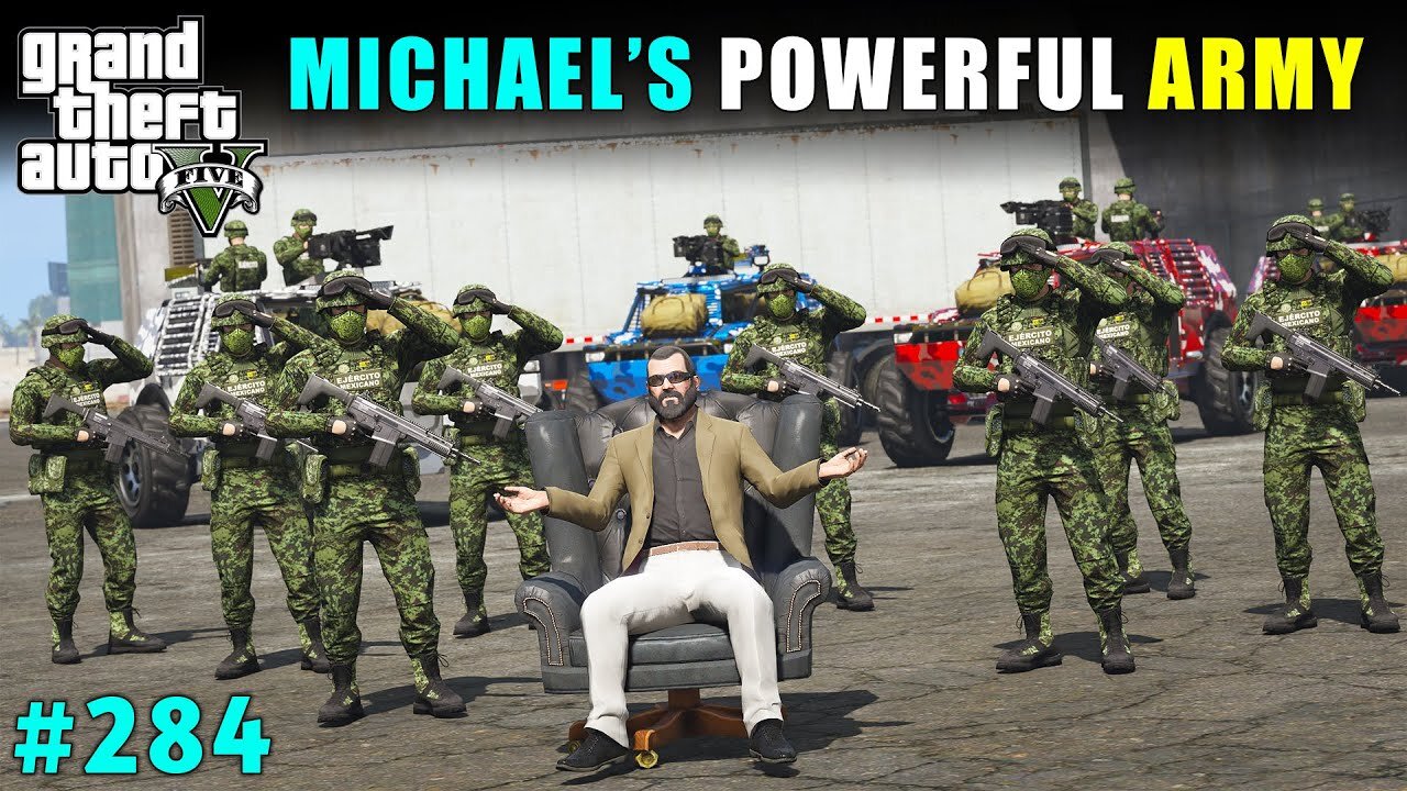 MICHAEL BECAME BIGGEST MAFIA OF LOS SANTOS | GTA 5 GAMEPLAY | GTA V