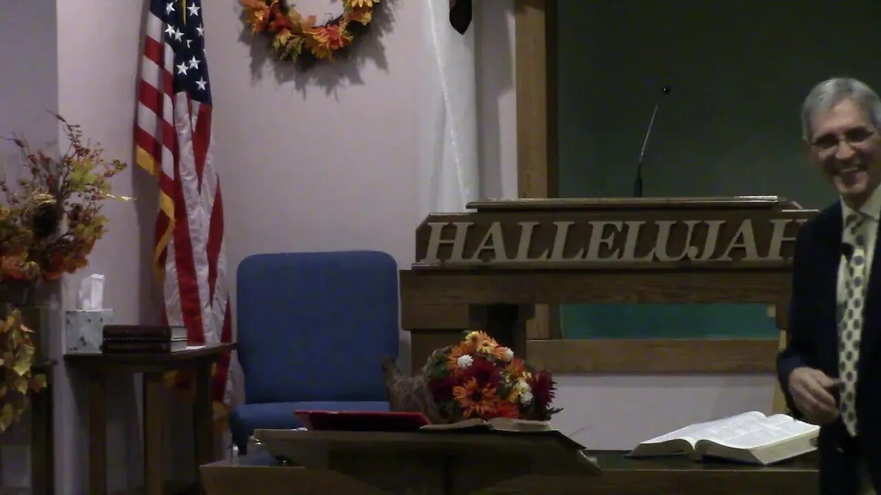 Sunday School Service October 29, 2023