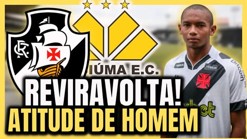 DE HOJE! HOMEM OU MENINO? VEJA ATITUDE DE JOVEM ATACANTE! NOTÍCIA DO VASCO