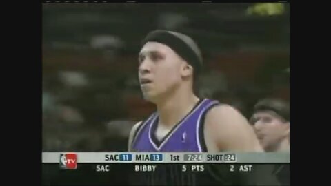 Mike Bibby 17 Points 8 Ast @ Heat, 2005-06.