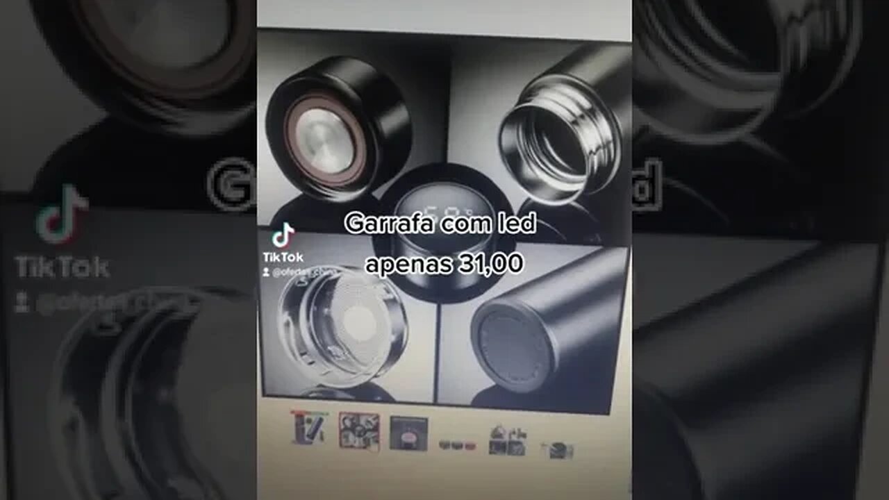 Garrafa com Led