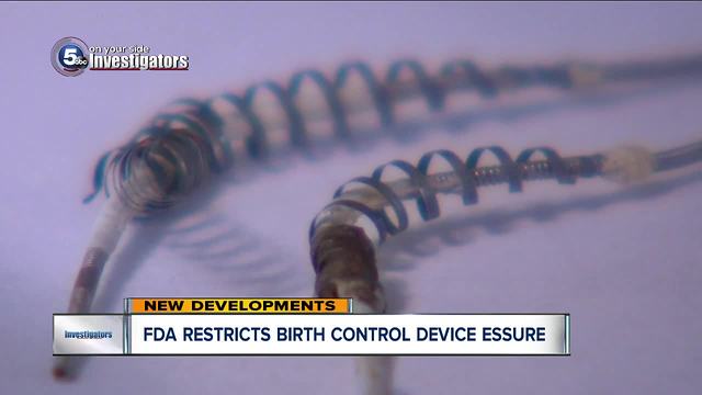 FDA puts restrictions on birth control implant but no recall