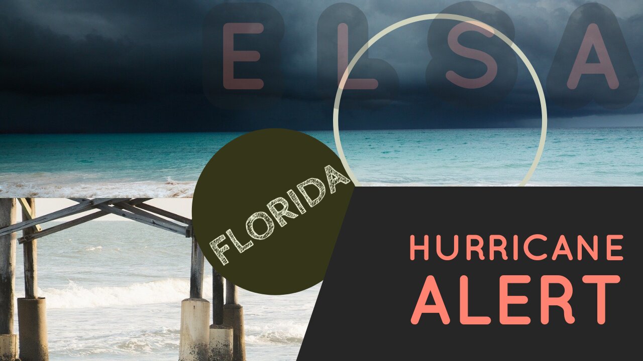 Hurricane Elsa footage, storm destroyed Florida beaches