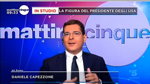 🔴 Daniele Capezzone a "Mattino 5" del 22/03/2021.