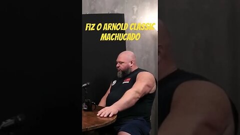 Você escolhe desistir ou continuar. #podcast #diversão #força #musculação #strongman #arnoldclassic