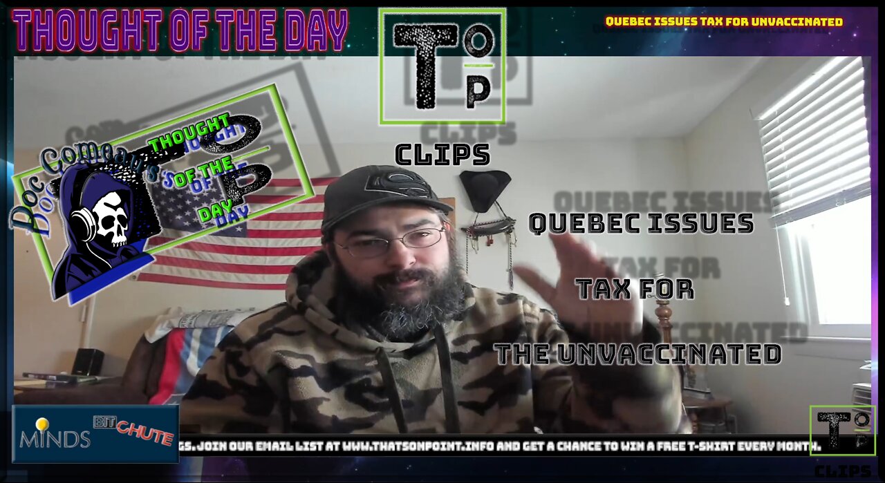 Quebec Issues Tax For the Unvaccinated (Explicit)