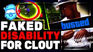 He Faked Being Disabled & Adopted For TikTok Clout & Got Busted!