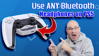 Use ANY Bluetooth Headphones with Sony PlayStation 5 & PS5 Digital!