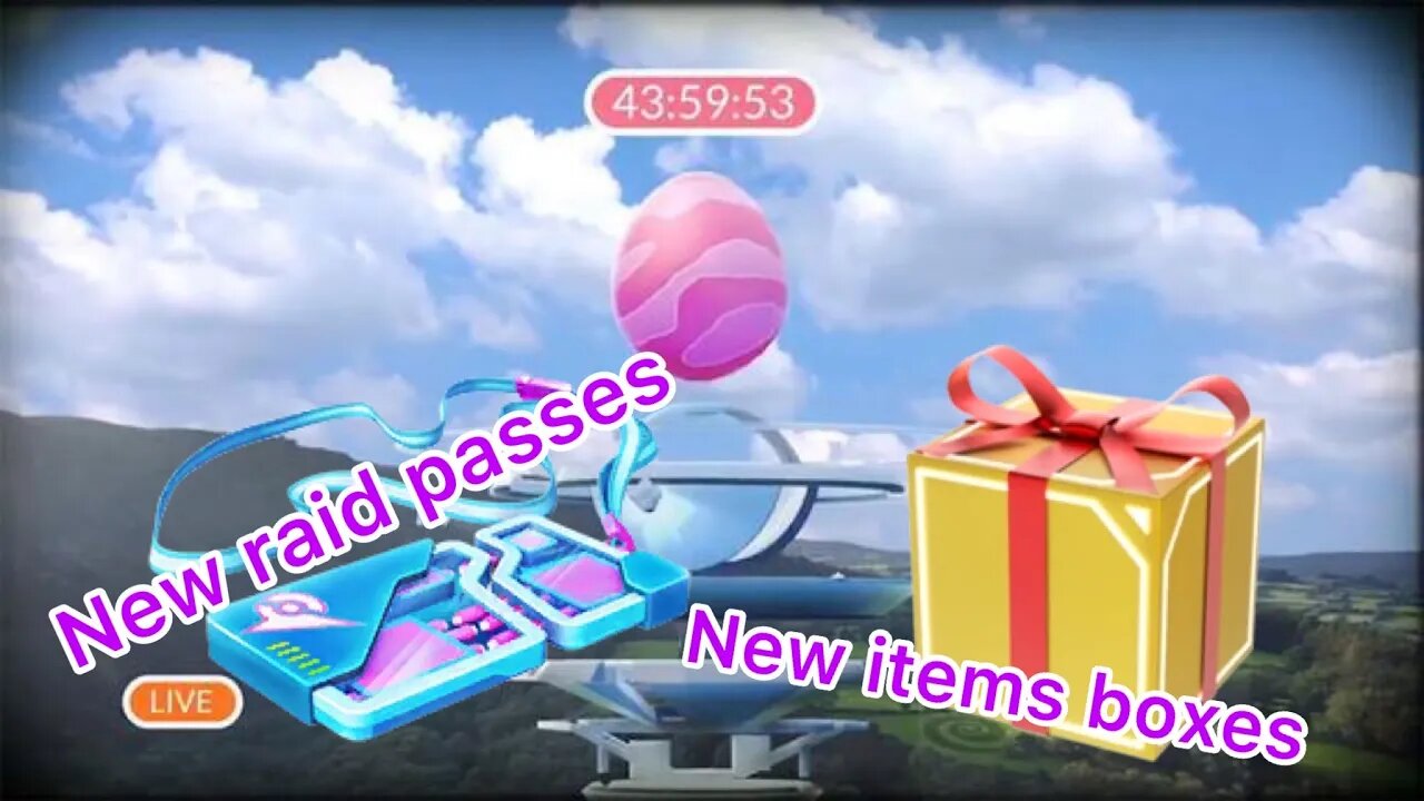 New Raid Passes and Item Boxes Coming to Pokémon Go