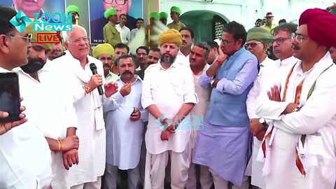 Jat leader Raja Ram Meel का करणी सेना के संस्थापक Lokendra Singh Kalvi पाग कार्यक्रम में सम्बोधन