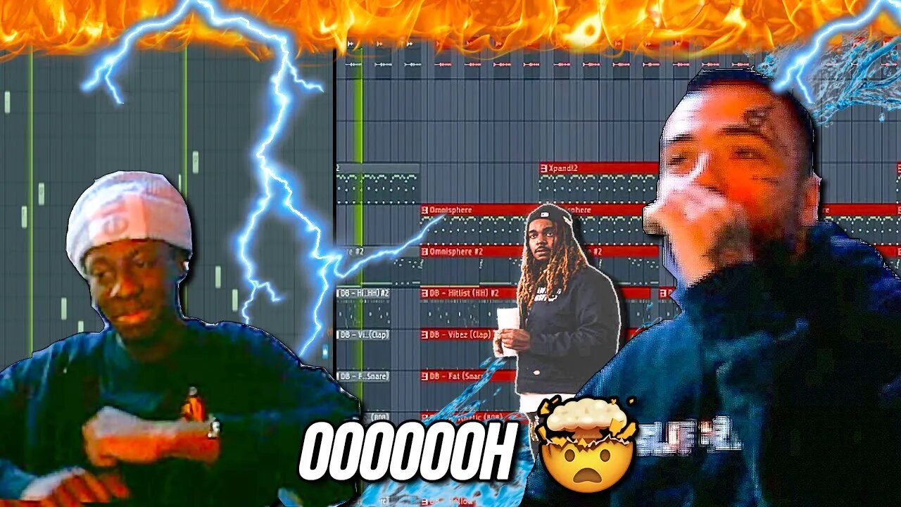Big Head & Darkboy Making a Fire Beat from Scratch 😤🔥