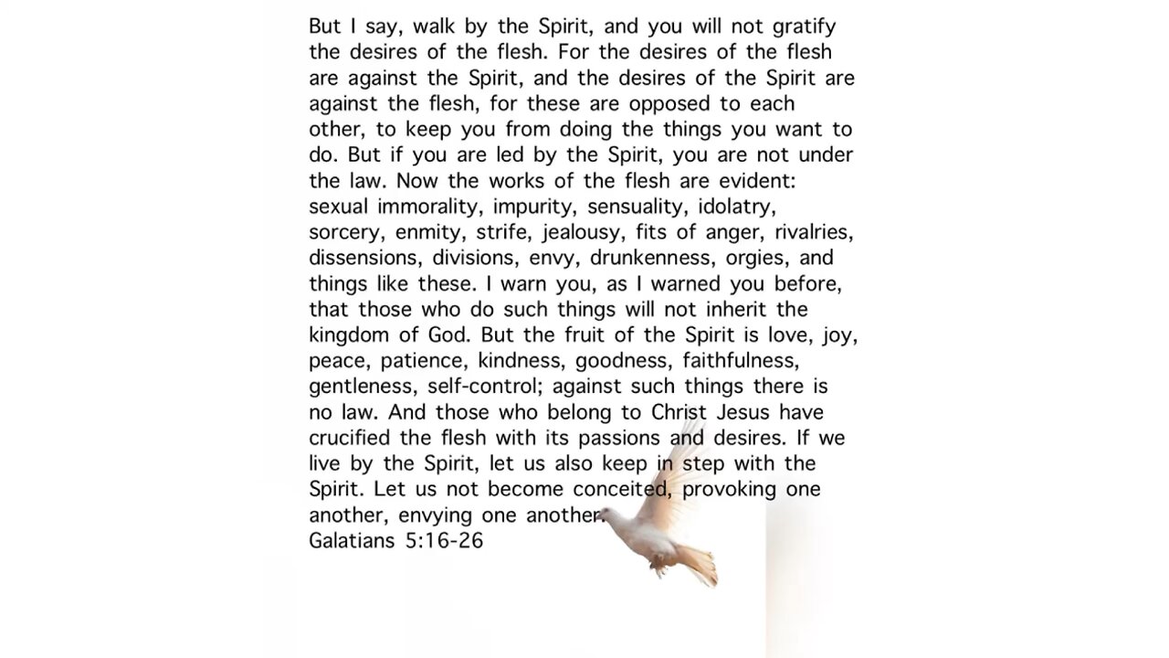 ❤️ Galatians 5:16-26