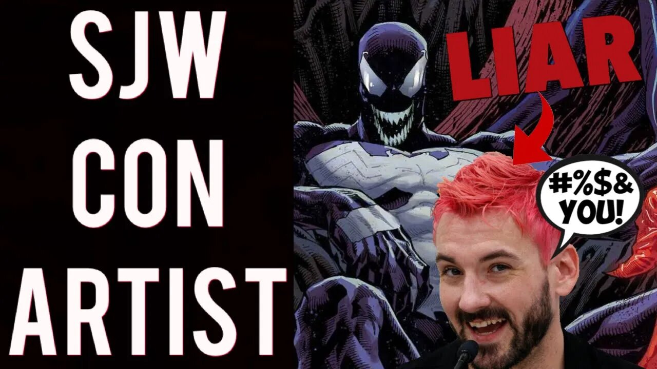 Marvel’s #1 THIEF! Venom writer helps SCAM customers out of $22,000! Tried to CANCEL people!