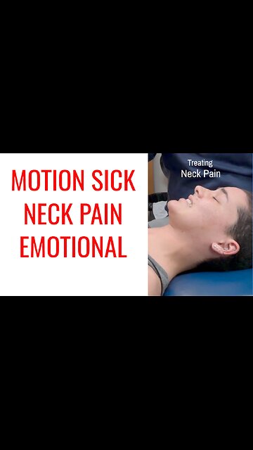 Emergency Room Neck Pain brings 20 y/o to Chiropractor