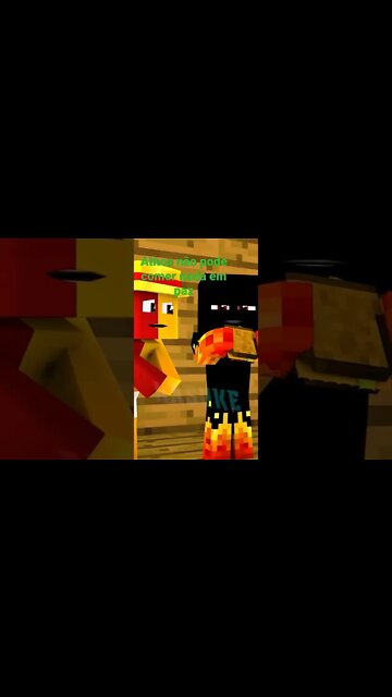 MINECRAFT: ATHOS E SEU SANDUÍCHE NÃO TEM PAZ #shorts