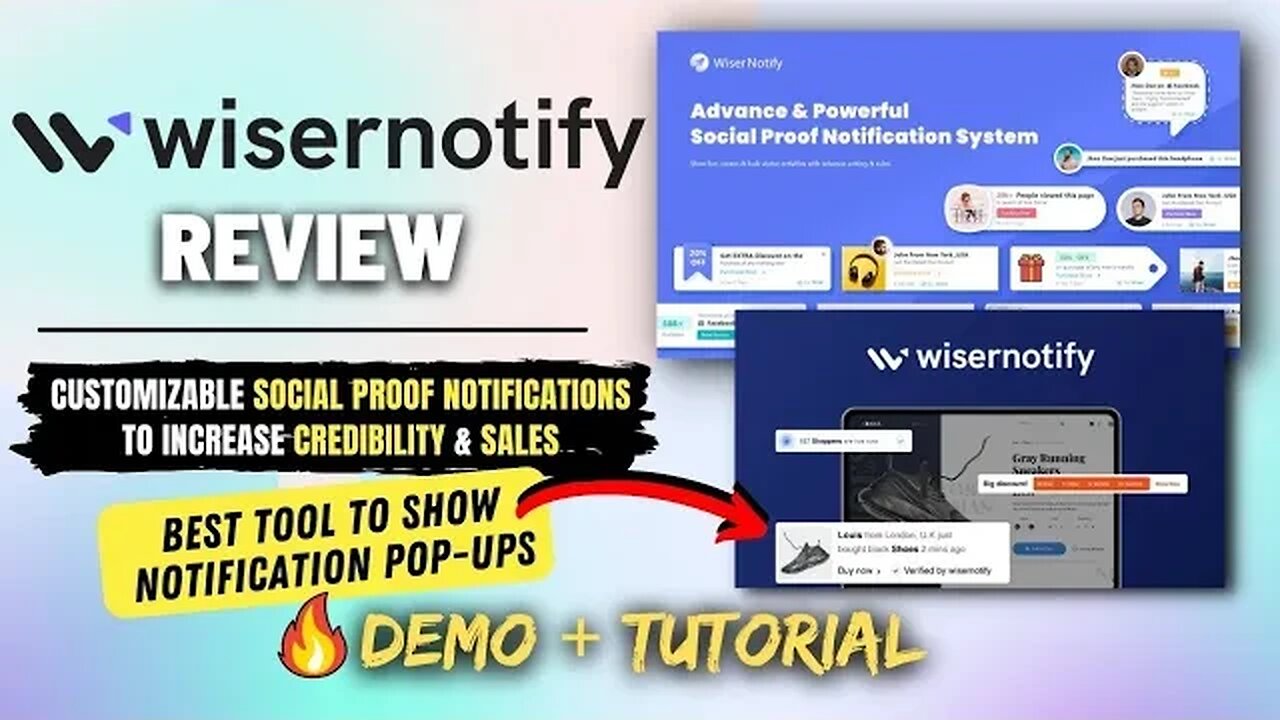 Create Sale Notifications with Best Social Proof Tool - WiserNotify Review [🔥Appsumo LTD Back]