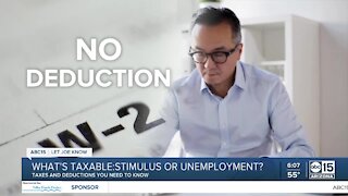 What's taxable: stimulus or unemployment?