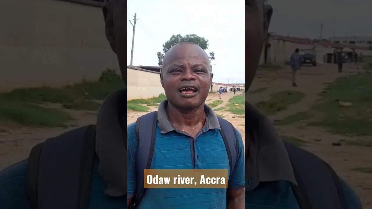 How do we save one of the world most polluted river??? Odaw's flow is stiffled by waste.