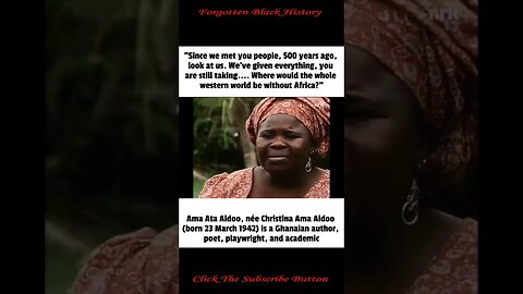 ❗️ Just listen ❗️ | Forgotten Black History