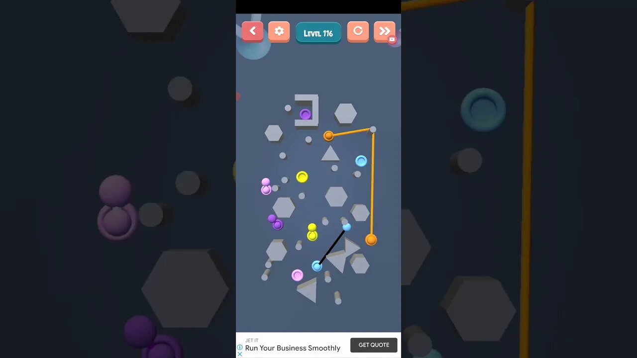 Color Rope Puzzle - Level 116