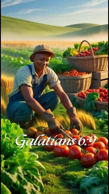 Galatians 6:9 - Let us not become weary in doing good, for at the proper time we will reap...