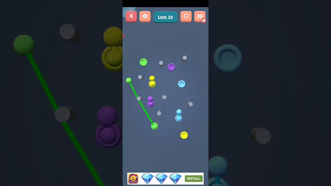 Color Rope Puzzle - Level 033