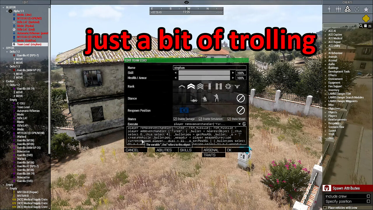 ARMA 3 | scripting makes server sad | 8 7 23 |with Badger squad| VOD|