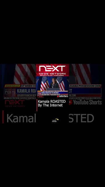 Kamala ROASTED By The Internet #shorts