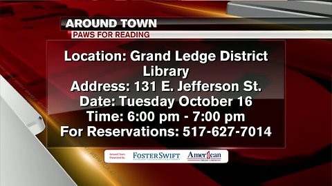 Around Town - 10-15-18 - Paws for Reading