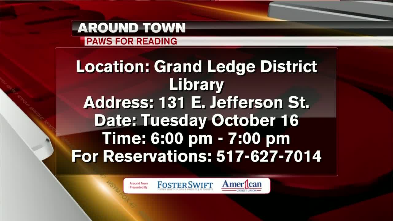 Around Town - 10-15-18 - Paws for Reading