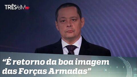 Jorge Serrão: “Forças Armadas atuando no papel de cidadania é extremamente importante”