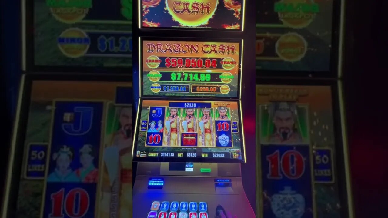 Another Hand Pay on Dragon Cash! Feelin' Lucky! #short #shortsvideo