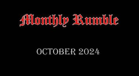 Stormy Red October...