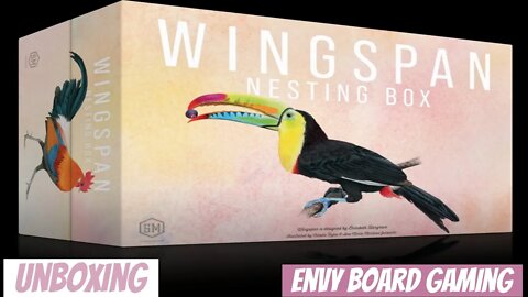 Wingspan Nesting Box Unboxing