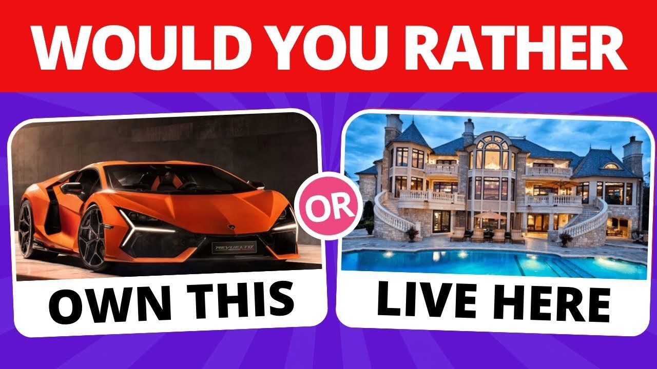 Would You Rather? | Luxury edition 💎💲