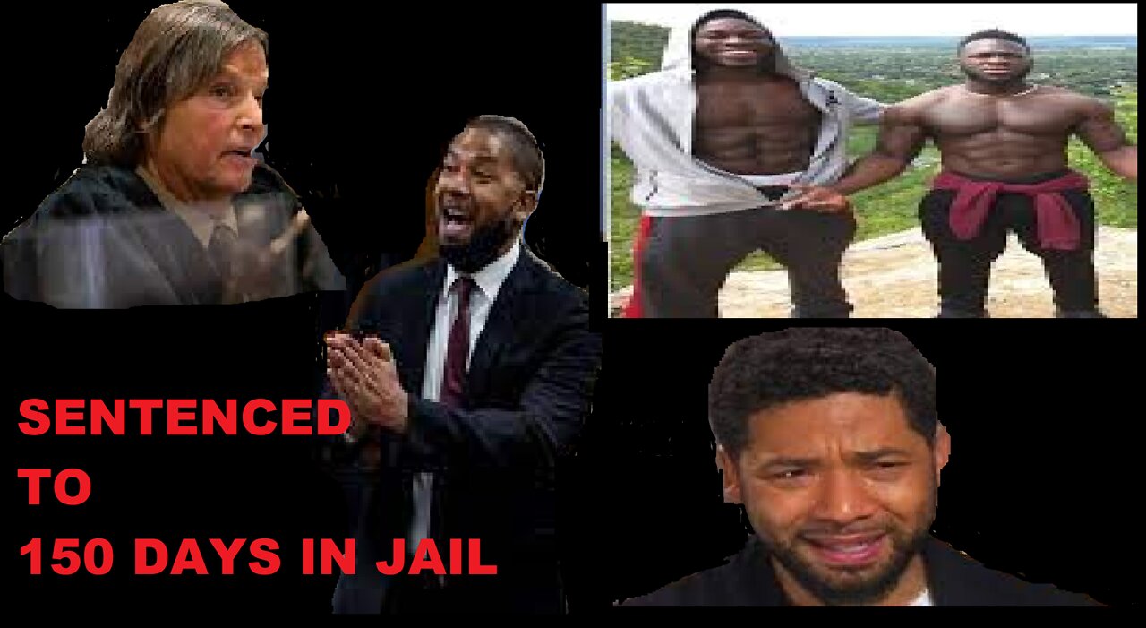 Jussie Smollet Sentenced to JAIL. Has Bizarre meltdown after sentencing