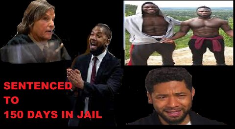 Jussie Smollet Sentenced to JAIL. Has Bizarre meltdown after sentencing