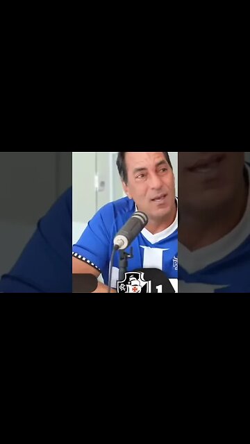 Edmundo se emocionando com o gol do Vasco - Vasco 1x0 Atlético MG