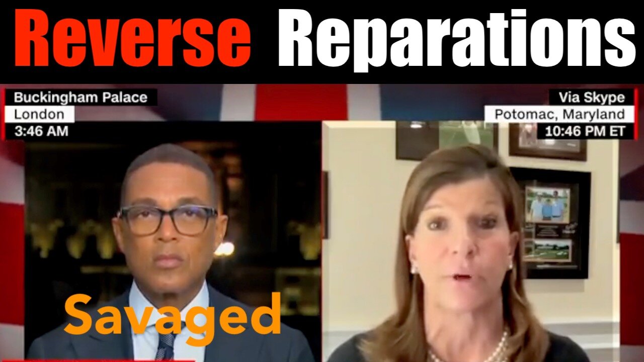 Don Lemon gets Savaged by "Reverse Reparations" on National TV