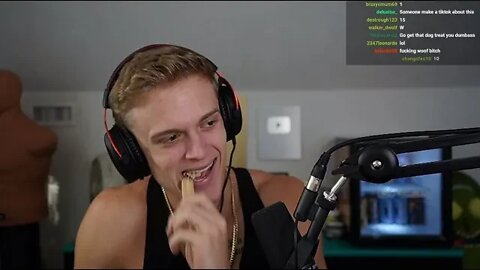 Joe Eats a Dog Treat On Stream Joe Bartolozzi 10 21 22