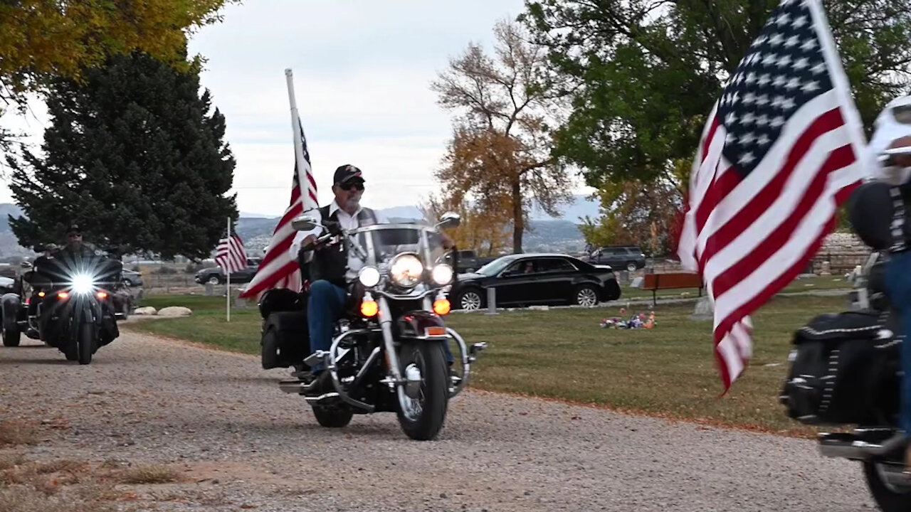 Staff Sgt. P. Lincoln Olmstead memorial service 10-5-2021