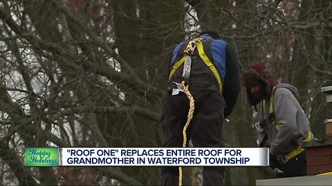 'Roof One' replaces entire roof for grandmother in Waterford Township