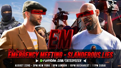 EMERGENCY MEETING EPISODE 66 - SLANDEROUS LIES