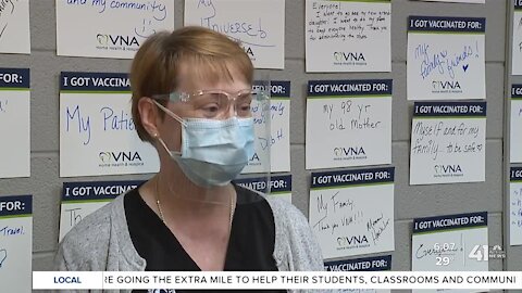 VNA nurse shares vaccine story